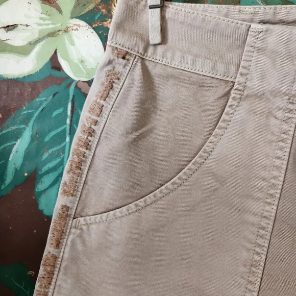 Odd Molly NWT Odd Molly Oksana Organic Cotton Shorts – Hermit Brown – Size X - Picture 3 of 12